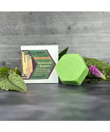 Buy Avital's Apiaries Redwoods Shampoo & Body Wash Bar - Nourishing Panthenol & Quinoa Protein for Healthy Skin & Hair | International Shipping Available - Buy Online on GoSupps.com