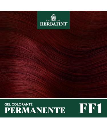 Herbatint Herbatint 3Dosi Permanent Colour Gel 300 ml - FF1 Henna Red Ammonia-Free for Sensitive Skin 100% White Hair Coverage with 8 Organic Natural Extracts - Buy Online on GoSupps.com