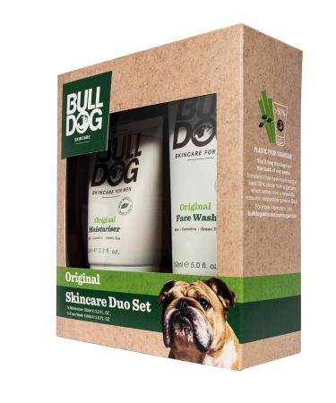 Shop Bulldog Skincare Original Duo Set - Premium Men's Skincare for All Skin Types | International Shipping Available - Buy Online on GoSupps.com