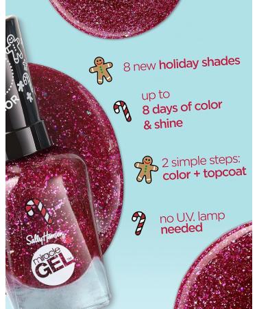 Buy Sally Hansen Miracle Gel Oh Ginger Snap! Pink Nail Polish - Long Lasting Gel Formula No UV Lamp Needed - International Shipping - Buy Online on GoSupps.com