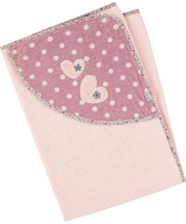 Buy Sterntaler Mouse Mabel Hooded Bathing Towel & Washing Glove Bundle - Soft Pink 100x100 cm | Perfect for Newborns! - Buy Online on GoSupps.com