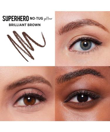 IT Cosmetics Superhero No-Tug Gel Eyeliner - Waterproof Blendable Formula - 0.042 oz Brilliant Brown - Buy Online on GoSupps.com