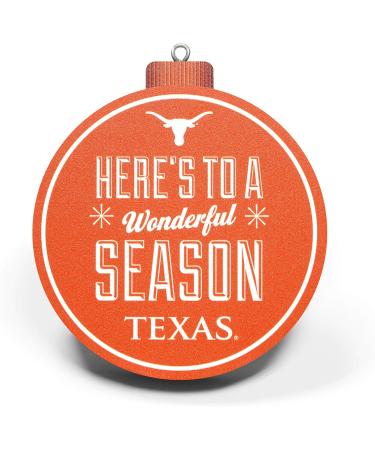 YouTheFan NCAA Texas Longhorns 3D Logo Ornament - Official Team Colors Perfect for Fans & Collectors - Buy Online on GoSupps.com