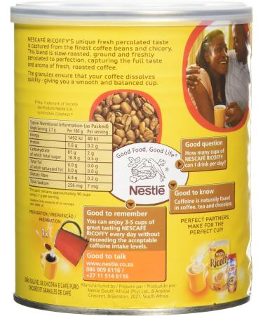 Nestle Ricoffy Coffee and Chicory Granules - 250g 1 - Buy Online on GoSupps.com