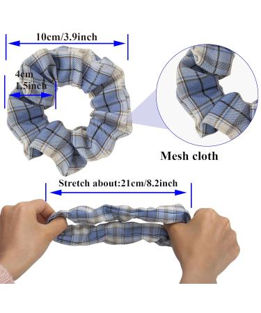 ZdycgTime 7-Piece Flower-Shaped Elastic Hair Bands - Curly Hair Accessories for Women - Soft Rubber Ponytail Holders - Buy Online on GoSupps.com