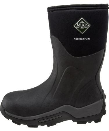 Muck Boot Men's Asm-000a Boots 9 Black - Waterproof and Durable Footwear - Buy Online on GoSupps.com