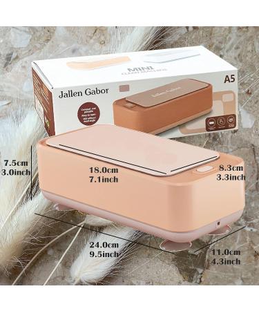 Jambos Pink Multifunction Cleaner 650ml | High-Frequency Vibration Jewelry Denture and Glasses Cleaner | Portable Household and Watch Cleaning Solution - Buy Online on GoSupps.com