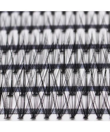 Vayator 200 Bundles Mink Eyelash Extension Natural 3D Russian Volume Faux Eyelashes | 20D Cluster Lashes Mixed Sizes for Makeup - 10-12-14-16mm - Buy Online on GoSupps.com