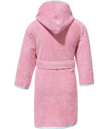 Erwin M ller Pink Children's Bathrobe with Hood | Soft Suction-Strong Size 98/104 | Embroidered Elves Pockets & Belt - Buy Online on GoSupps.com