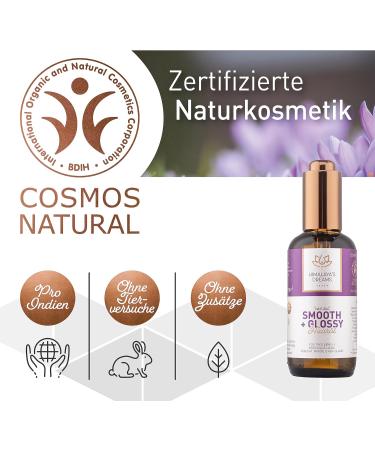  himalayasdreams Himalaya's Dreams Hair & Beard Oil 100ml with Handy Measuring Pipette - Vegan Natural Cosmetics with Argan Oil Organic Sesame Oil Jojoba Rosehip Seed Oil - Buy Online on GoSupps.com