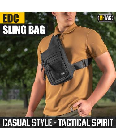 M-Tac Tactical Bag Shoulder Chest Pack - Concealed Carry Handgun Sling Bag (Black) - Buy Online on GoSupps.com