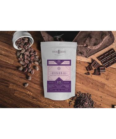 Handcrafted Organic Chocolate Chips - Nicaruja 62% Cocoa - 1kg - Chaleur B Chocolat - Buy Online on GoSupps.com