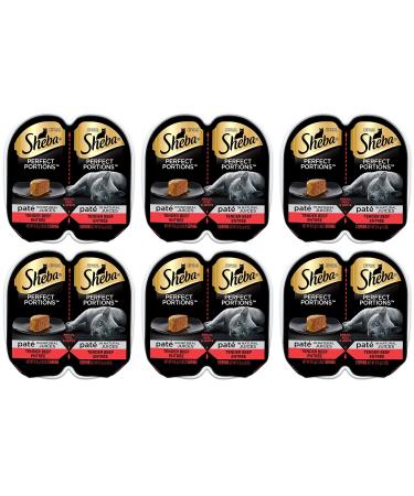 Sheba 2.6OZ Beef Food Pack of 6