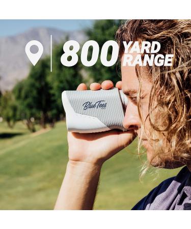 Blue Tees Golf Series 2 Laser Rangefinder - 800 Yards Range, 6X Magnification, Flag Lock Pulse Vibration - Buy Online on GoSupps.com