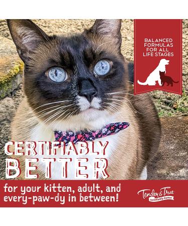 Tender & True Antibiotic-Free Turkey & Brown Rice Cat Food - 3 lb | Healthy & Nutritious - Buy Online on GoSupps.com