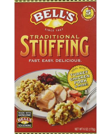 Bell's Traditional Ready Mixed Stuffing 6 Oz (Pack of 3)