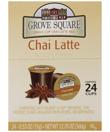 Grove Square Tea Chai Latte - 24 Single Serve Cups | Buy Online - Buy Online on GoSupps.com