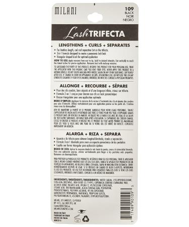 Milani Lash Trifecta Mascara - Black - 0.28 Ounce - Buy Online on GoSupps.com