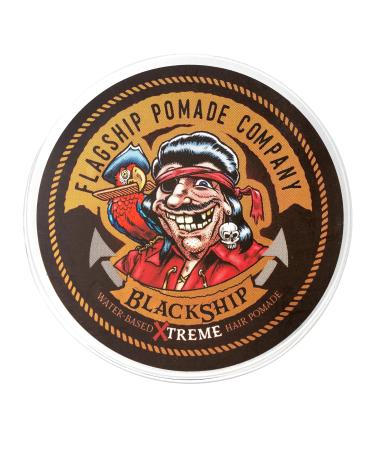 Buy FLAGSHIP Handmade BlackShip Xtreme Hair Pomade - Heavy Hold Low Shine Rumrunner Scent | 3.4 oz - International Shipping Available - Buy Online on GoSupps.com