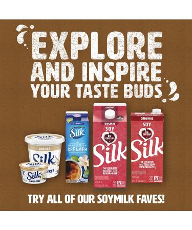Chocolate Silk Shelf-Stable Soy Milk Singles - 8 Fl oz (Pack of 18) | Dairy-Free, Vegan, Non-GMO Project Verified - Buy Online on GoSupps.com
