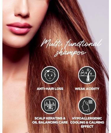 CKD Amino Biotin Scalp Shampoo - Hypoallergenic Hair Loss Relief & Gentle Cleansing for Oily/Sensitive Scalp - 25.4 fl. oz - Buy Online on GoSupps.com