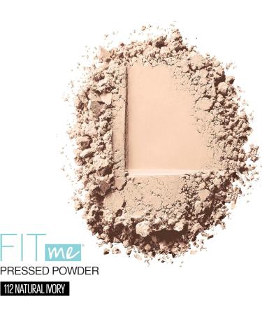 Maybelline Fit Me Matte + Poreless Powder - Natural Ivory 112 - 8.5g (1 Pack) - Buy Online on GoSupps.com