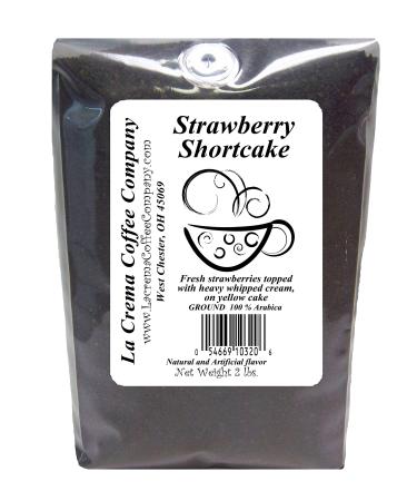 La Crema Coffee Strawberry Shortcake, 2-Pound Packages
