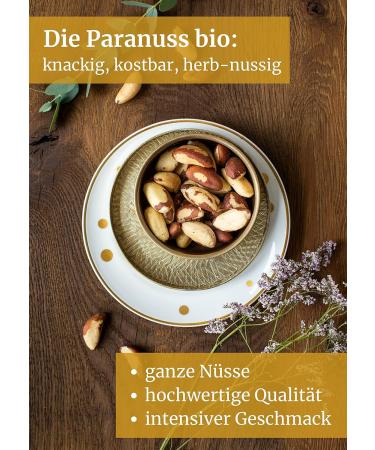 Organic Brazil Nuts 500g | Premium Freshly Filled Natural Nuts from Jalall D'or | International Shipping - Buy Online on GoSupps.com
