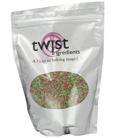 Twist Ingredients Red and Green Hundreds and Thousands 1 kg