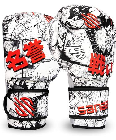 Sanabul Sticker Bomb Adult Boxing Kickboxing Training Gloves - Manga Action 12oz - Buy Online on GoSupps.com