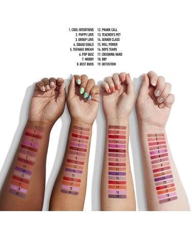 NYX Powder Puff Lippie Lip Cream Liquid Lipstick - Best Buds (Nude Rose) 0.40 Fl Oz - Buy Online on GoSupps.com