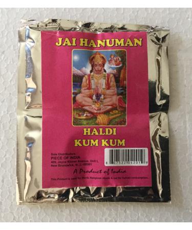Jai Hanuman Haldi (Turmeric) & Kumkum for Hindu Rituals