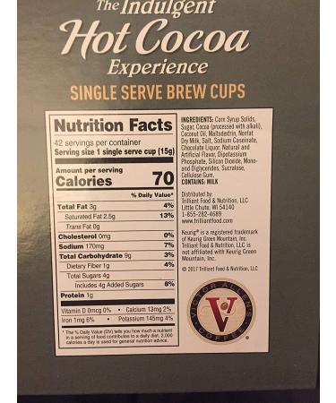 Victor Allens Milk Chocolate Hot Cocoa K-Cup Pods - 42 Count - Buy Online on GoSupps.com