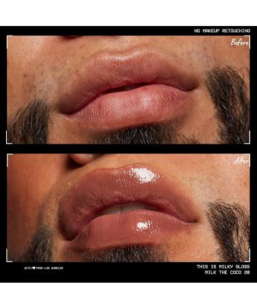 Nyx Professional Makeup Milky Gloss Lip Gloss - 12 Hour Hydration Vegan, Milk The Coco (Dark Chocolate) Milkshakes - Buy Online on GoSupps.com
