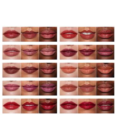 e.l.f. O Face Satin Lipstick - Richly Pigmented, Nourishing & Long-Lasting Creamy Lipstick with Jojoba - Vegan & Cruelty-Free - Dirty Talk - Buy Online on GoSupps.com