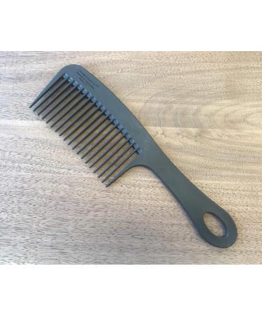 Chicago Comb Model 8 Carbon Fiber - Made in USA - Anti-Static Detangling & Shower Comb - 8.5 Long - Adds Lift & Volume - Buy Online on GoSupps.com