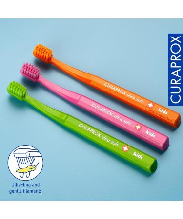 Curaprox Kids Toothbrush for 4+ Years - Ultra-Soft CUREN Bristles - Buy Online on GoSupps.com