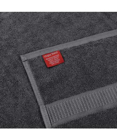 Utopia Towels - 2-Piece Luxurious Jumbo Bath Sheet Set - 600 GSM 100% Ring Spun Cotton - Highly Absorbent & Quick Dry - Extra Large 35 x 70 Inches - Super Soft Hotel Quality - Grey Color - Buy Online on GoSupps.com