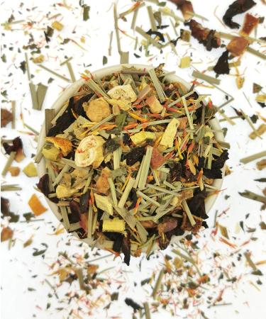 TeaClub Ginseng Soul Infusion en vrac 100 g - Th fruit et pic - M lange de pomme citronnelle betterave rouge racine de bois sucr th herbal de TeaClub 100g - Buy Online on GoSupps.com