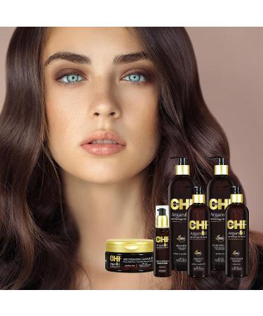 Organic Chi Argan Oil Shampoo 11.5 Fl Oz - Brown | Pack of 1 - Buy Online on GoSupps.com