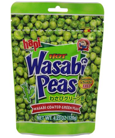 Hapi Wasabi Pea Pouch 4.23 Ounce (Pack of 12)