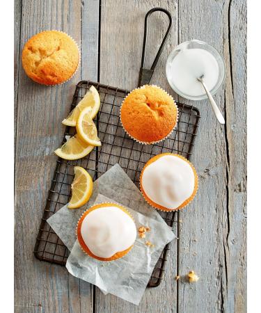 Delicious Mini Lemon Muffin Baking Mix with Glaze & Colorful Sprinkles - 20 Fun Shapes for Perfect Treats - Buy Online on GoSupps.com