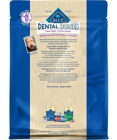 Blue Buffalo Natural Dental Bones Large 27oz - Buy Online on GoSupps.com