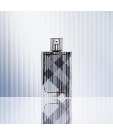 Burberry Brit Eau de Toilette Woody Men's Cologne With Notes of Cedarwood Green Mandarin Wild Rose & Tonka Bean Long Lasting Fragrance 3.3 Fl Oz - Buy Online on GoSupps.com