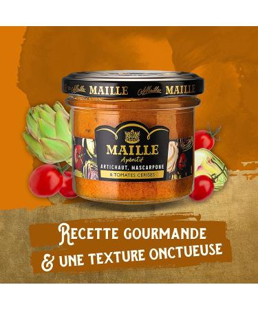 Maille Specialties to spread 4 gourmet spreads Ideal for aperitif original and original flavors (set of 4x95g) - Buy Online on GoSupps.com