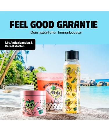 Holy Iced Tea Acai Hibiscus - 35 Portions | Sugar-Free Antioxidant Iced Tea | Vegan & Natural | Immune Booster 245g - Buy Online on GoSupps.com