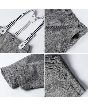 Mint Green Baby Boy 4pcs Gentleman Wedding Suit Set 3-4 Years Dark Grey - Buy Online on GoSupps.com