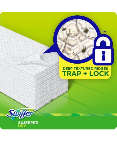 Swiffer Sweeper Dry Sweeping Pad Refills  Hardwood Floor Mop Cleaner Cloth Refill  Gain Scent  32 Count 32 Count (Pack of 1) - Buy Online on GoSupps.com