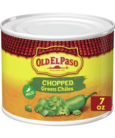 Old El Paso Chilies, Green Chili Pepper Chopped, 7 Ounce