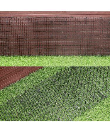 MEISO Cat Scat Spike Mat 6.5FT / 2M Pet Deterrent Spikes Prickle Mat with 8 Garden Staples Plastic Scat Mat Animals Prickle Strips Scat Mat for Garden Porch Home Stop Dog Digging Keep Cat Away - Buy Online on GoSupps.com